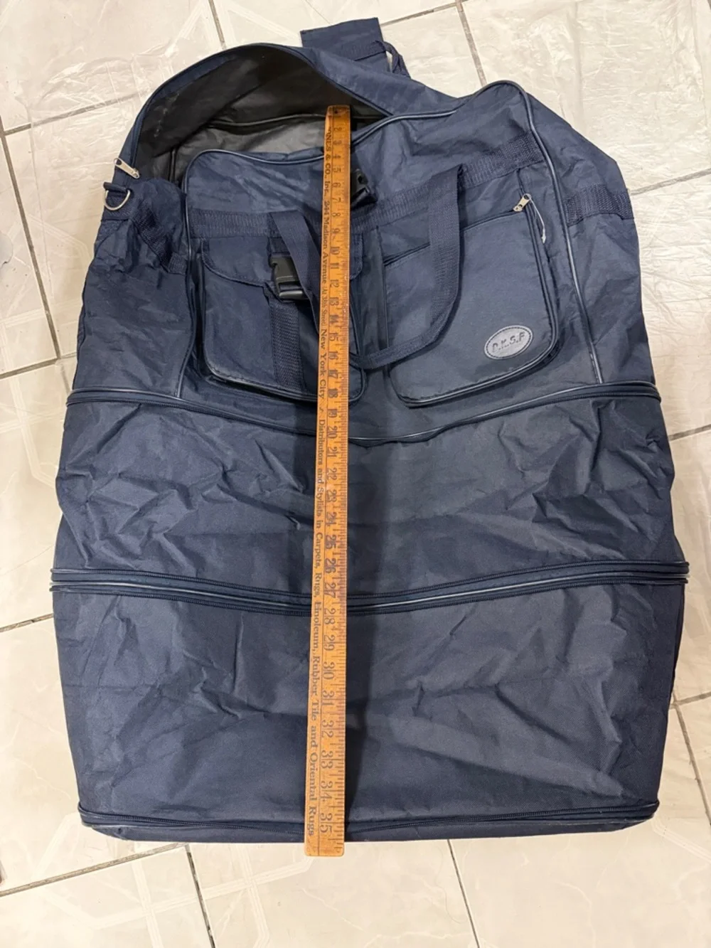 Men's Travel Duffel Bag - Navy Blue